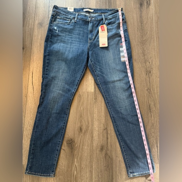 NWT Levi’s 711 Skinny Mid Rise Jeans Women’s Size 34 - Picture 13 of 13